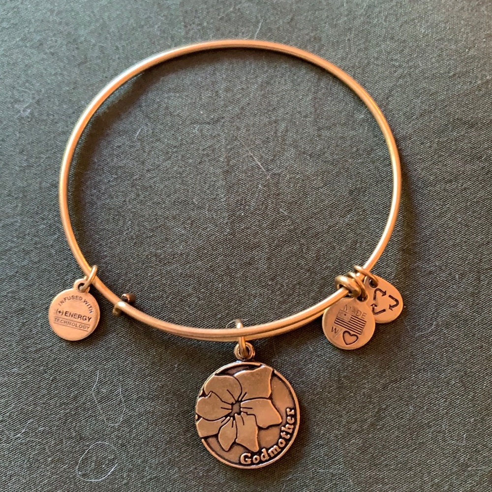 Gold Godmother Alex and Ani Bangle